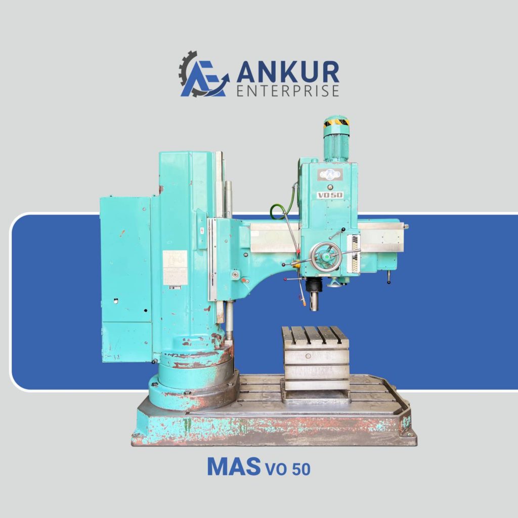 Ankur Enterprise Machinery Used RADIAL ARM DRILL - MAS (CZECHOSLOVAKIA) - VO 50