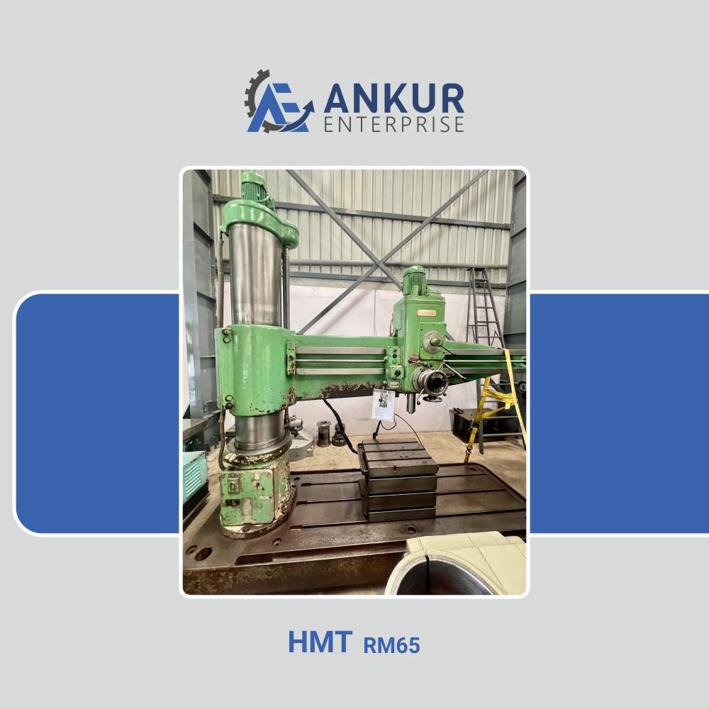 Ankur Enterprise Machinery Used Radial Arm Drill HMT RM65