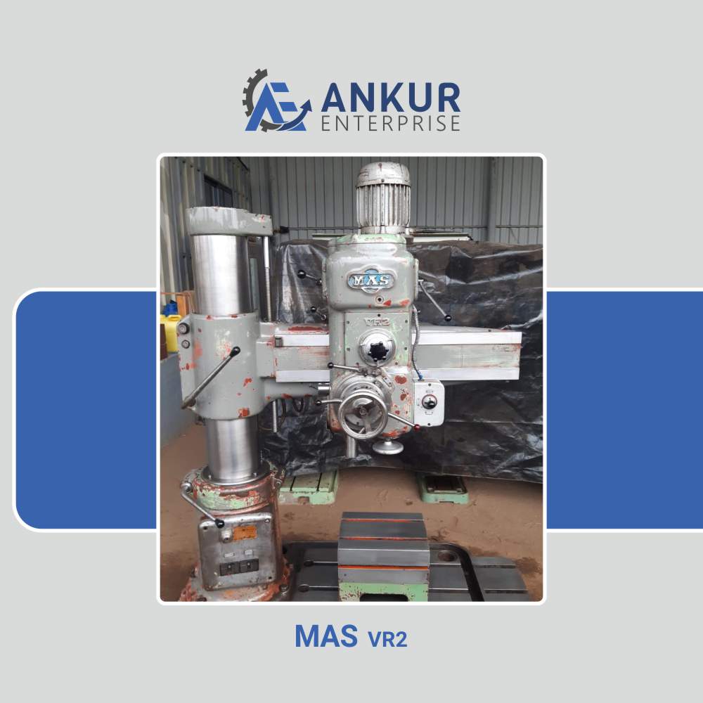 Ankur Enterprise Machinery Used Radial Arm Drill MAS-VR2