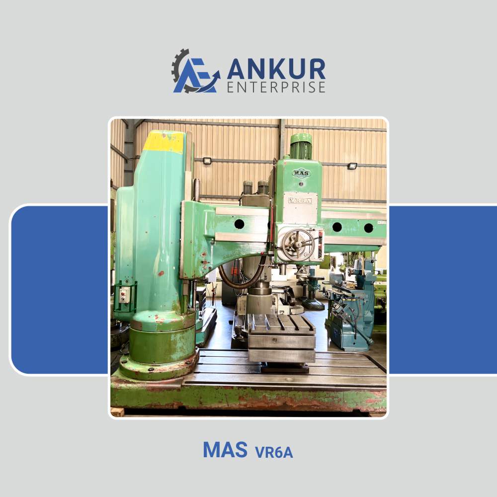 Ankur Enterprise Machinery Used Radial Arm Drill MAS-VR6A