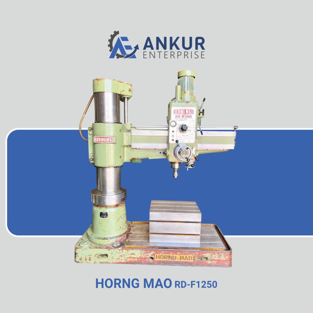 Ankur Enterprise Machinery Used Radial Arm Drill HORNG MAO