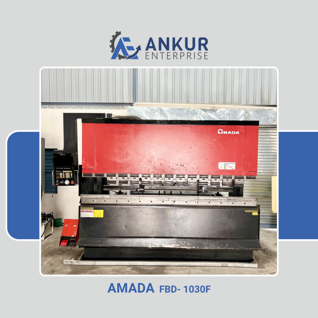 Ankur Enterprise Machinery Used Press Break Amada (FBD- 1030F)