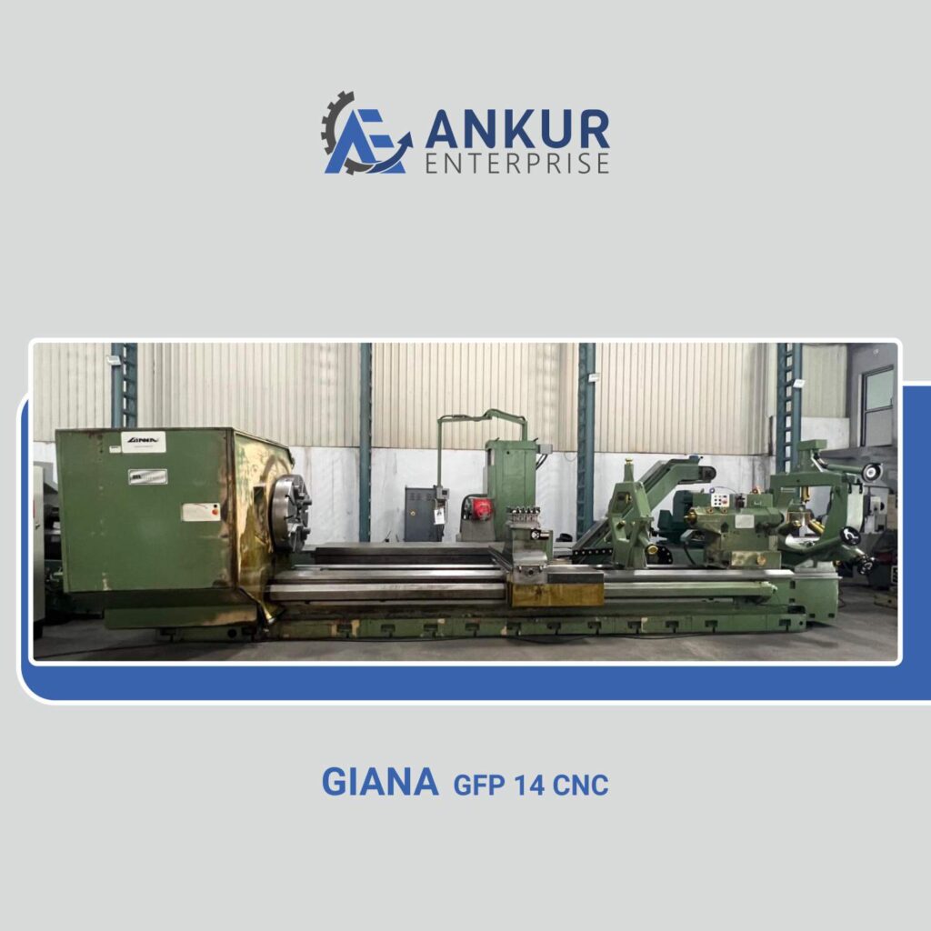 Ankur Enterprise Machinery Used CNC Turning Machine Giana (GFP 14 CNC)