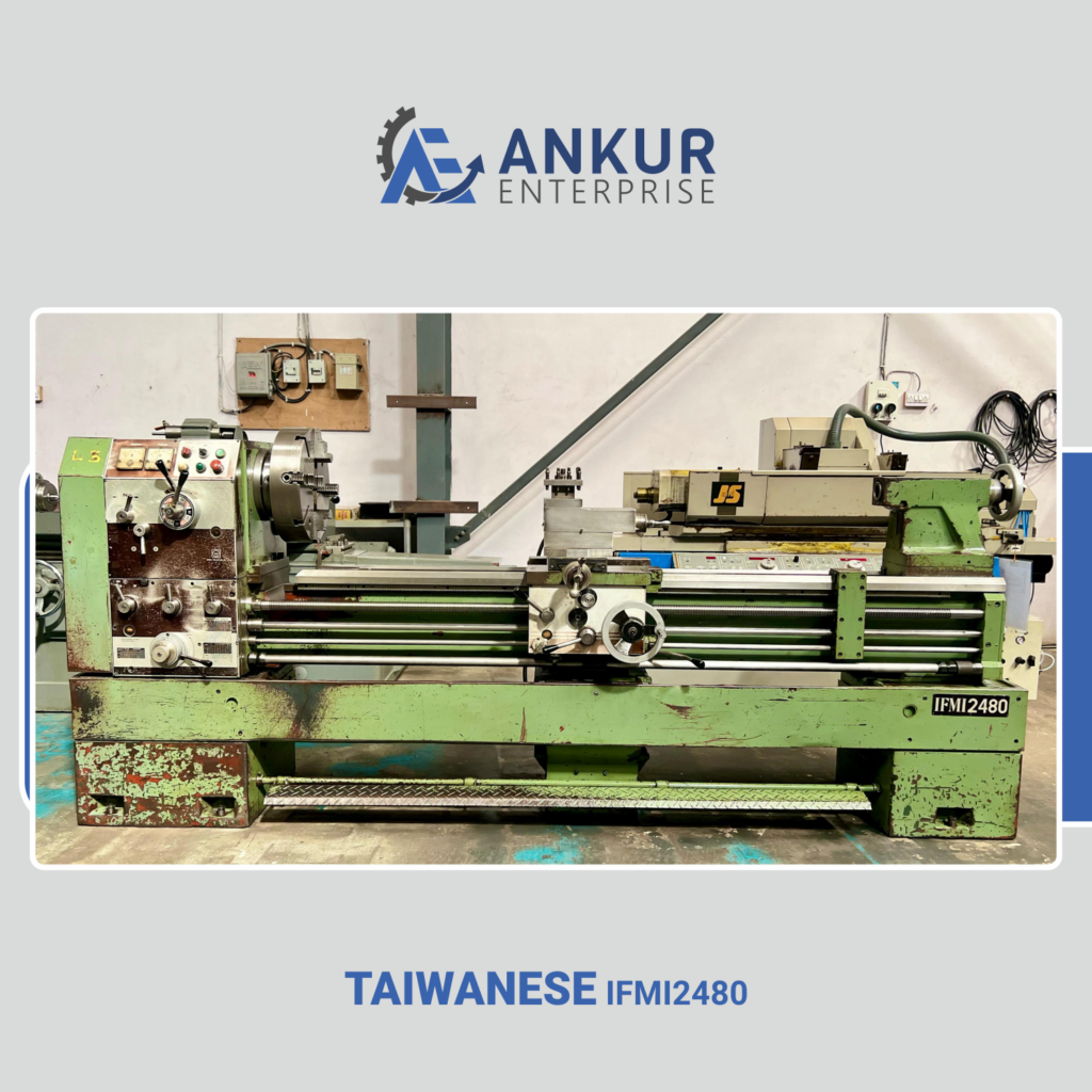 Ankur Enterprise Machinery Used Lathe Machine Taiwanese (IFMI2480)