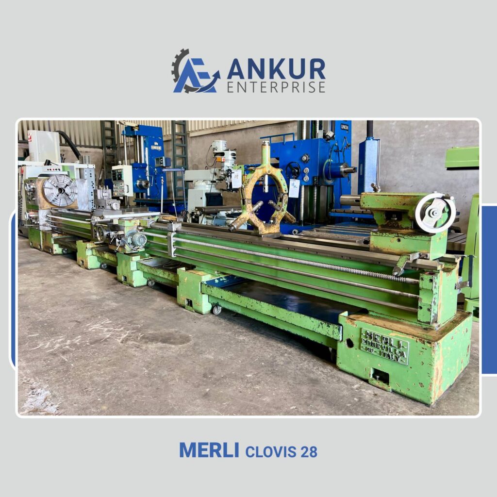 Ankur Enterprise Machinery Used Lathe MERLI (CLOVIS 28)