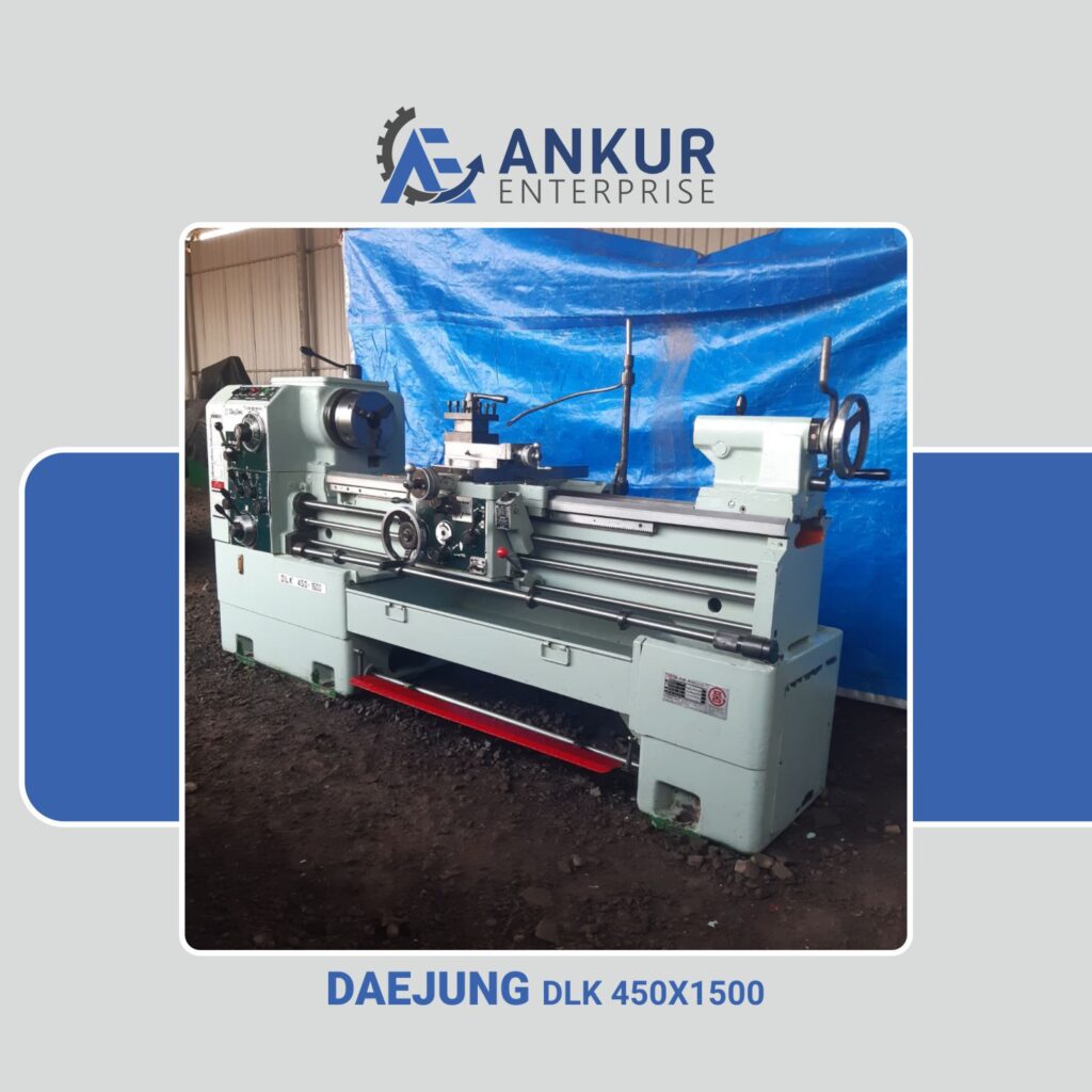 Ankur Enterprise Machinery Used Lathe - Daejung (DLK 450X1500)
