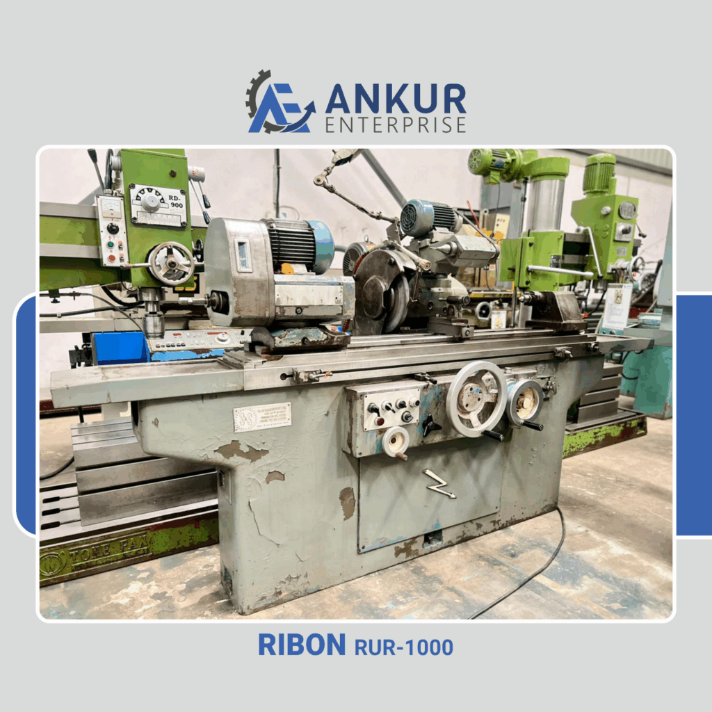 Ankur Enterprise Machinery Used Cylindrical Grinder - Ribon (RUR-1000)