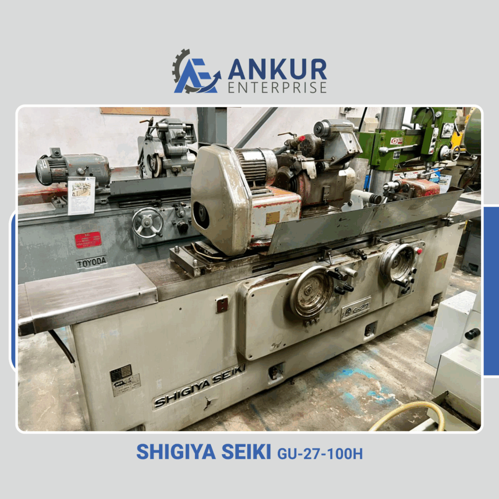 Ankur Enterprise Machinery Used Cylindrical Grinder - Shigiya Seiki (GU-27-100H)