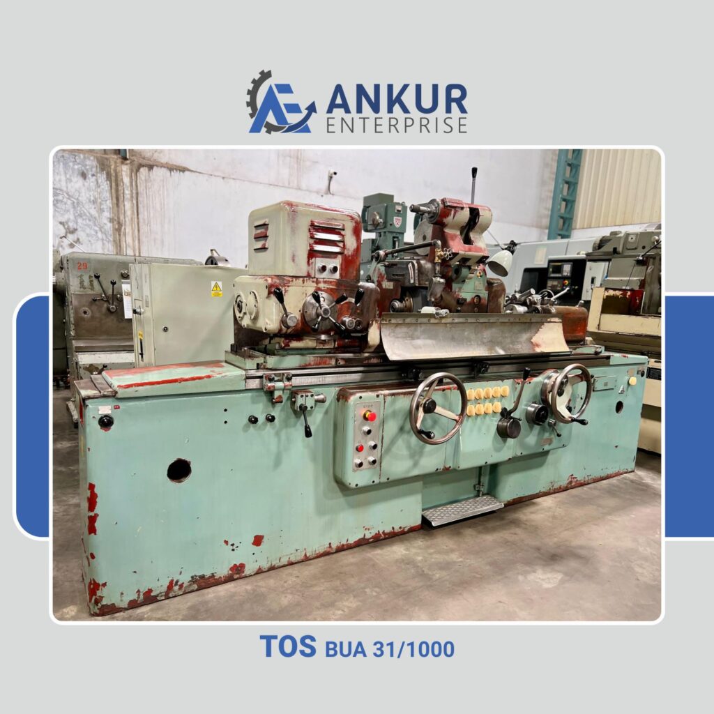 Ankur Enterprise Machinery Used Cylindrical Grinder - TOS (BUA 31/1000)