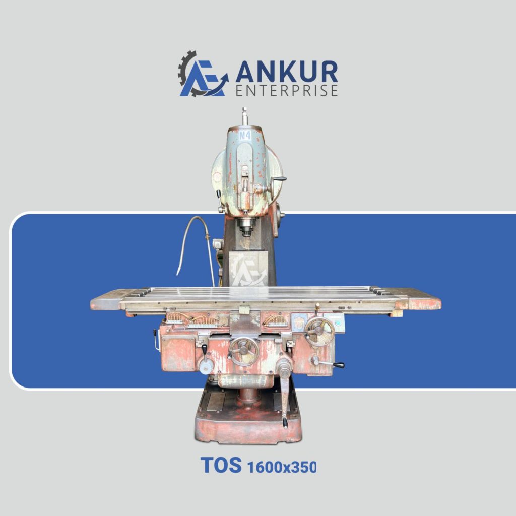 Ankur Enterprise Machinery Milling Machine TOS 1600x350