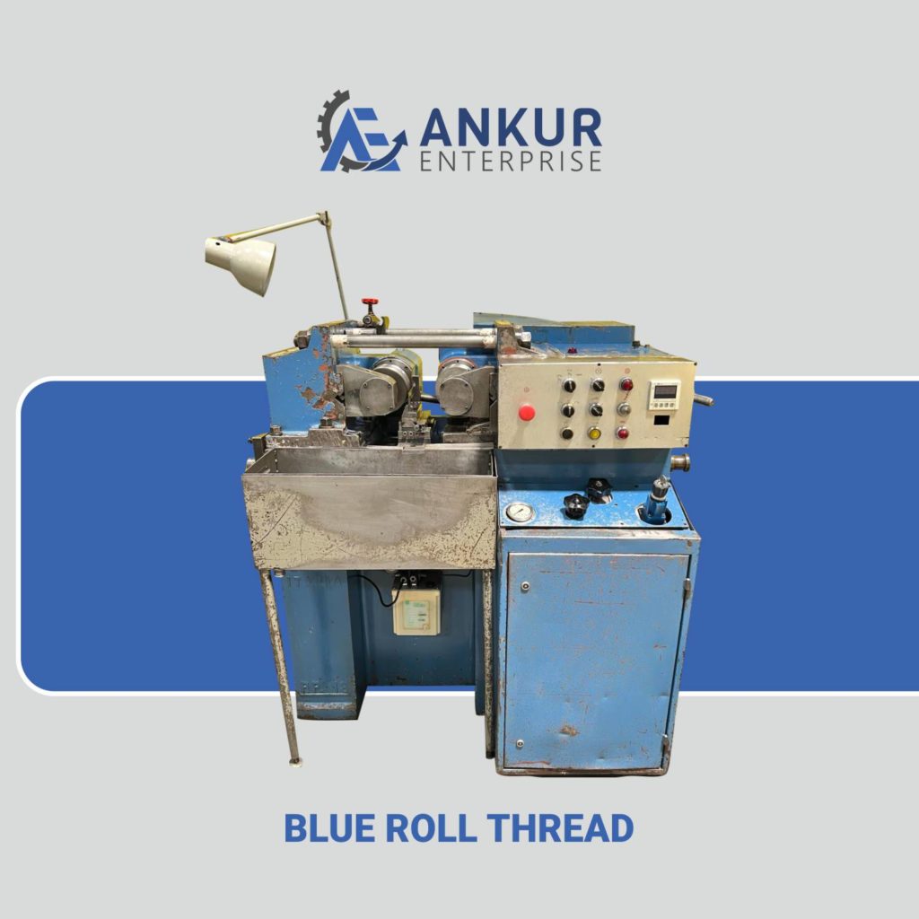 Ankur Enterprise Machinery used Roll Thread Blue Roll Thread