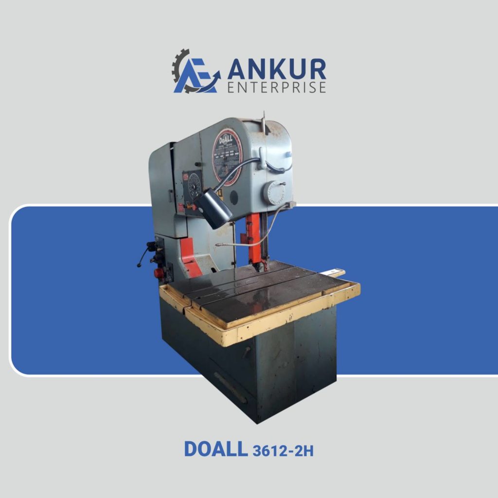 Ankur Enterprise Machinery Used Bandsaw DOALL-3612-2H