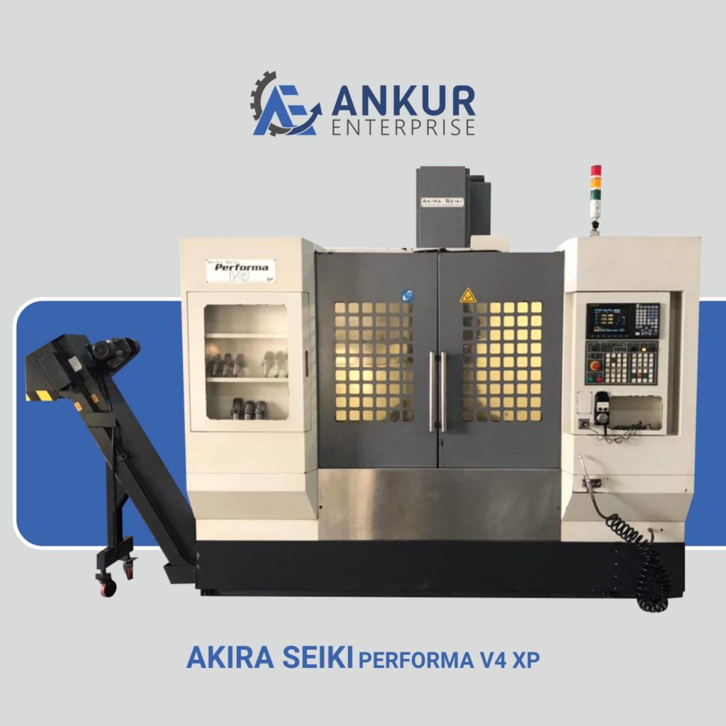 Ankur Enterprise Machinery Used VMC - AKIRA SEIKI - PERFORMA V4 XP