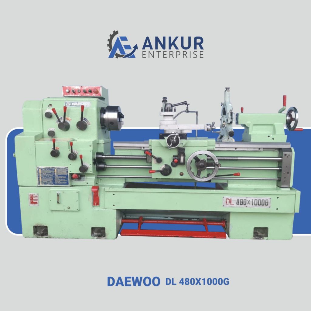 Ankur Enterprise Machinery Used Lathe Machine Daewoo