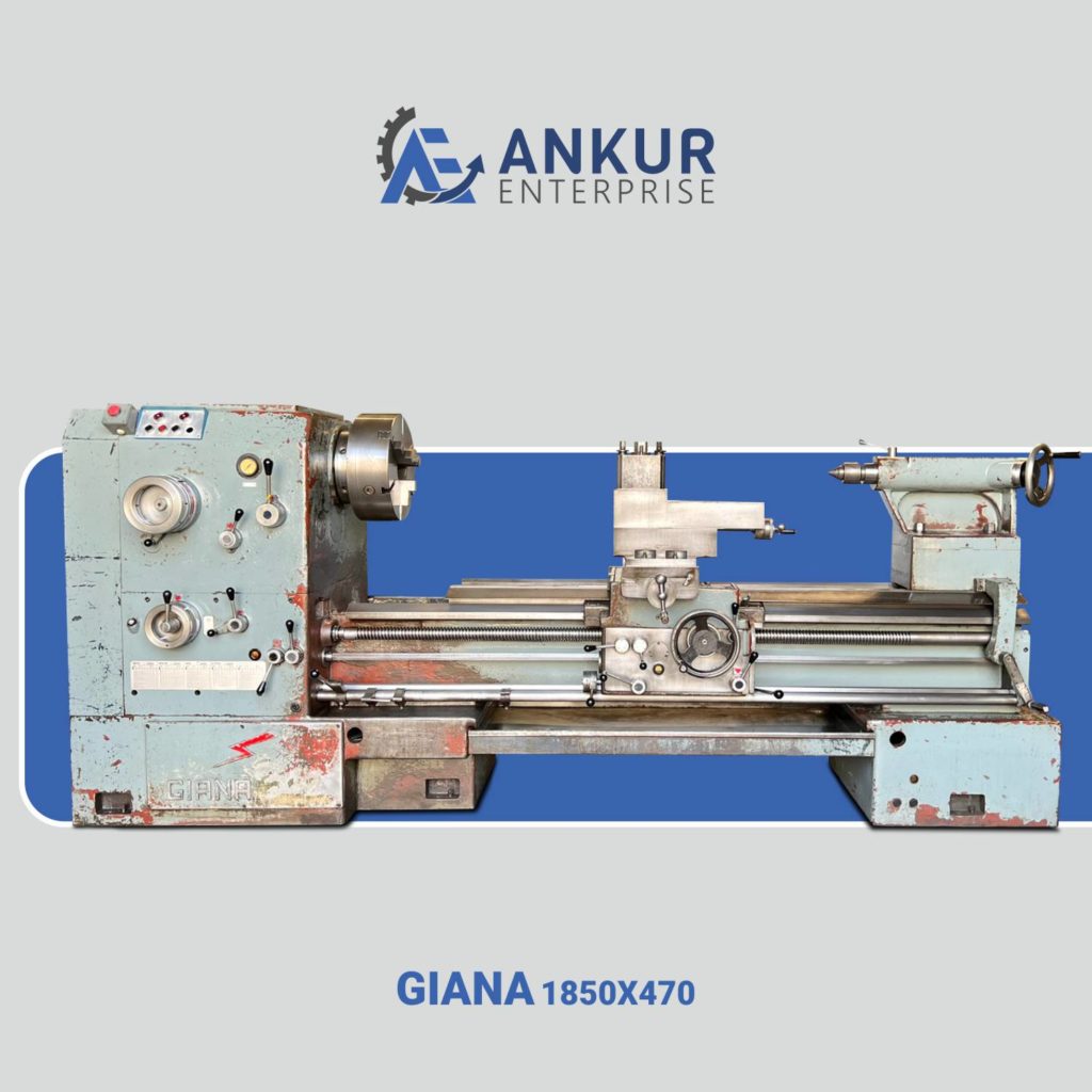 Ankur Enterprise Machinery Used Lathe Machine GIANA-1850X470