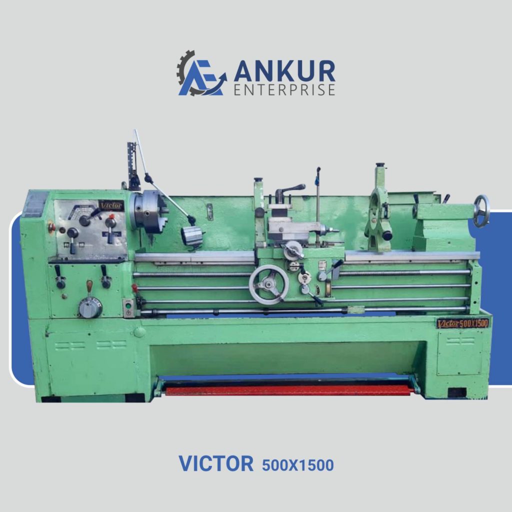 Ankur Enterprise Machinery Used Lathe Machine - VICTOR 500X1500