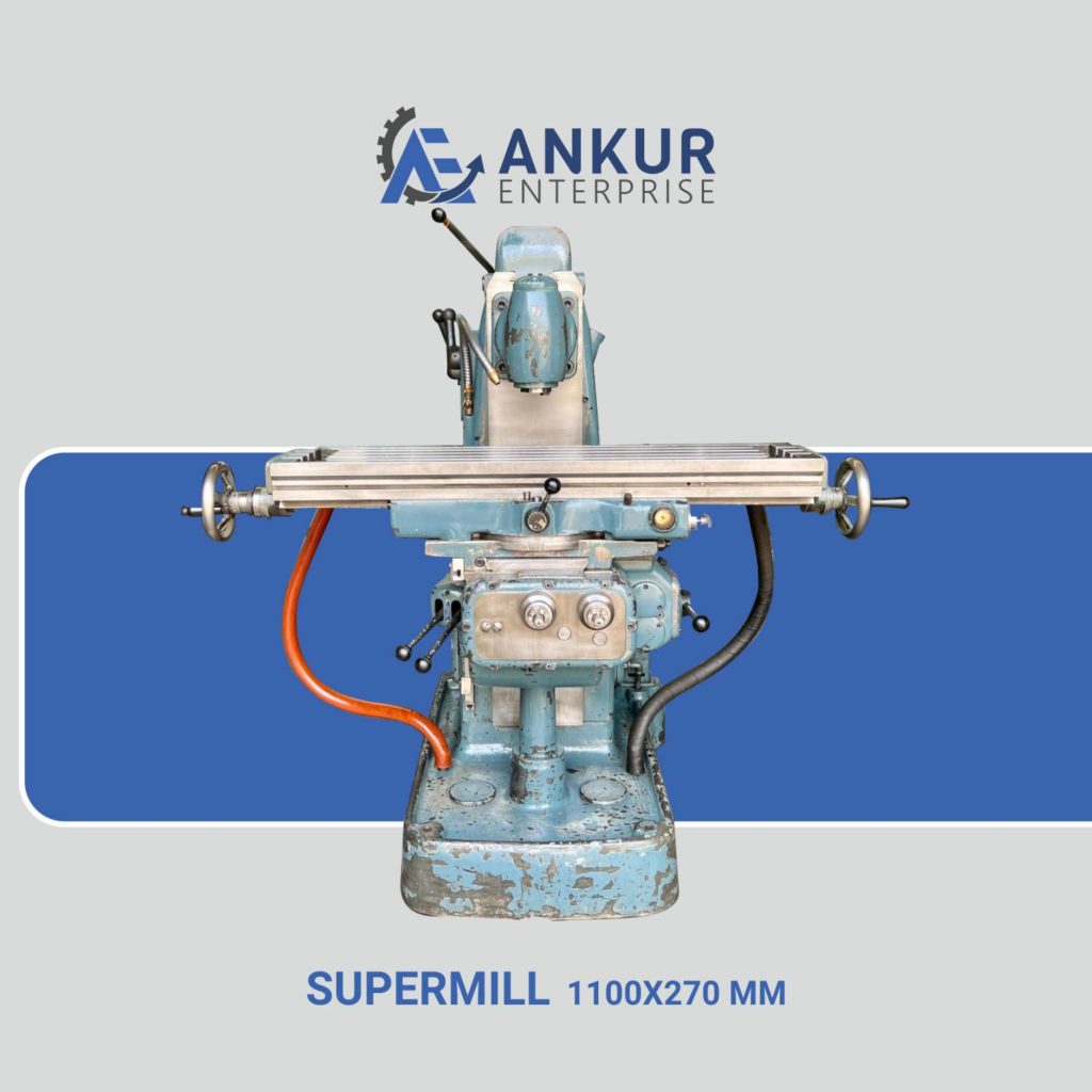 Ankur Enterprise Machinery Used Milling Machine - SUPERMILL