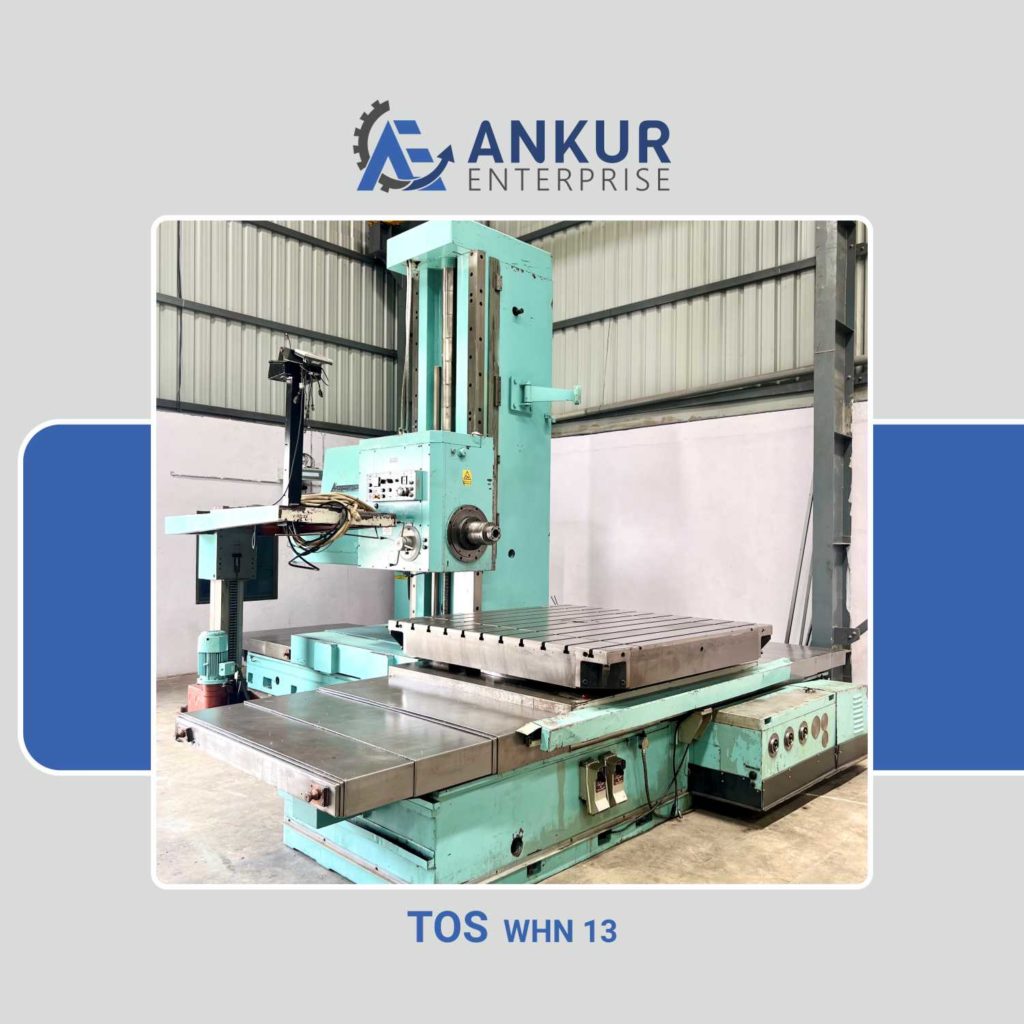 Ankur Enterprise Machinery Used T TYPE BORING MACHINE- TOS (CZECHOSLOVAKIA) - WHN 13