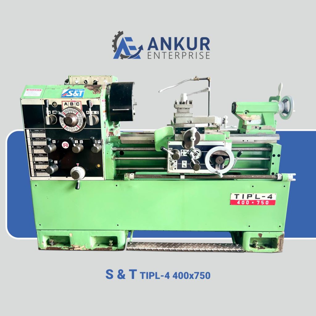 Ankur Enterprise Machinery Used LATHE MACHINE - S&T (KOREA) - TIPL-4 400x750