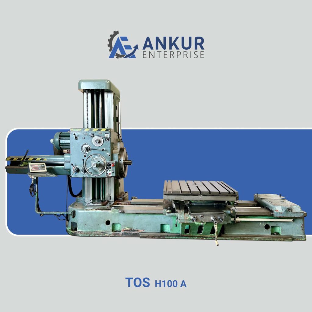 Ankur Enterprise Machinery Used HORIZONTAL BORING MACHINE - TOS (CZECHOSLOVAKIA) - H100 A