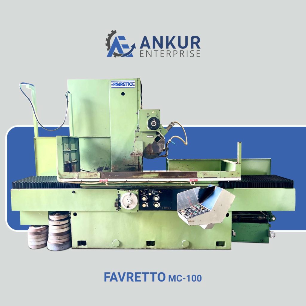 Ankur Enterprise Machinery Used Surface Grinder - Favretto (Italy) MC 100