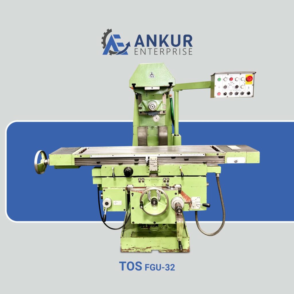 Ankur Enterprise Machinery Used Milling Machine - Horizontal Milling Machine - TOS (CZECHOSLOVAKIA) FGU-32