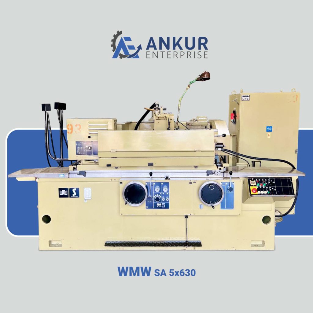 Ankur Enterprise Machinery Used CYLINDRICAL GRINDING MACHINE - WMW (GERMANY) SA 5 X 630