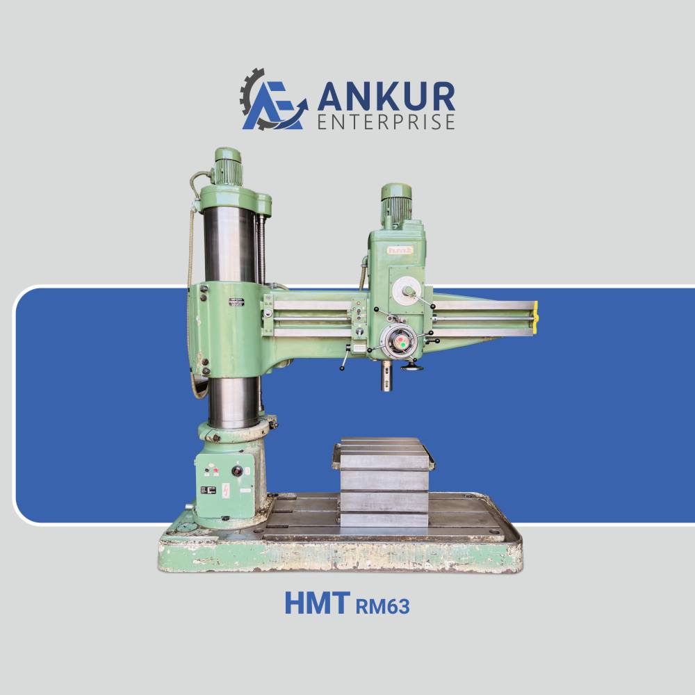 Ankur Enterprise Machinery Used Radial Arm Drill - HMT (INDIA) RM63