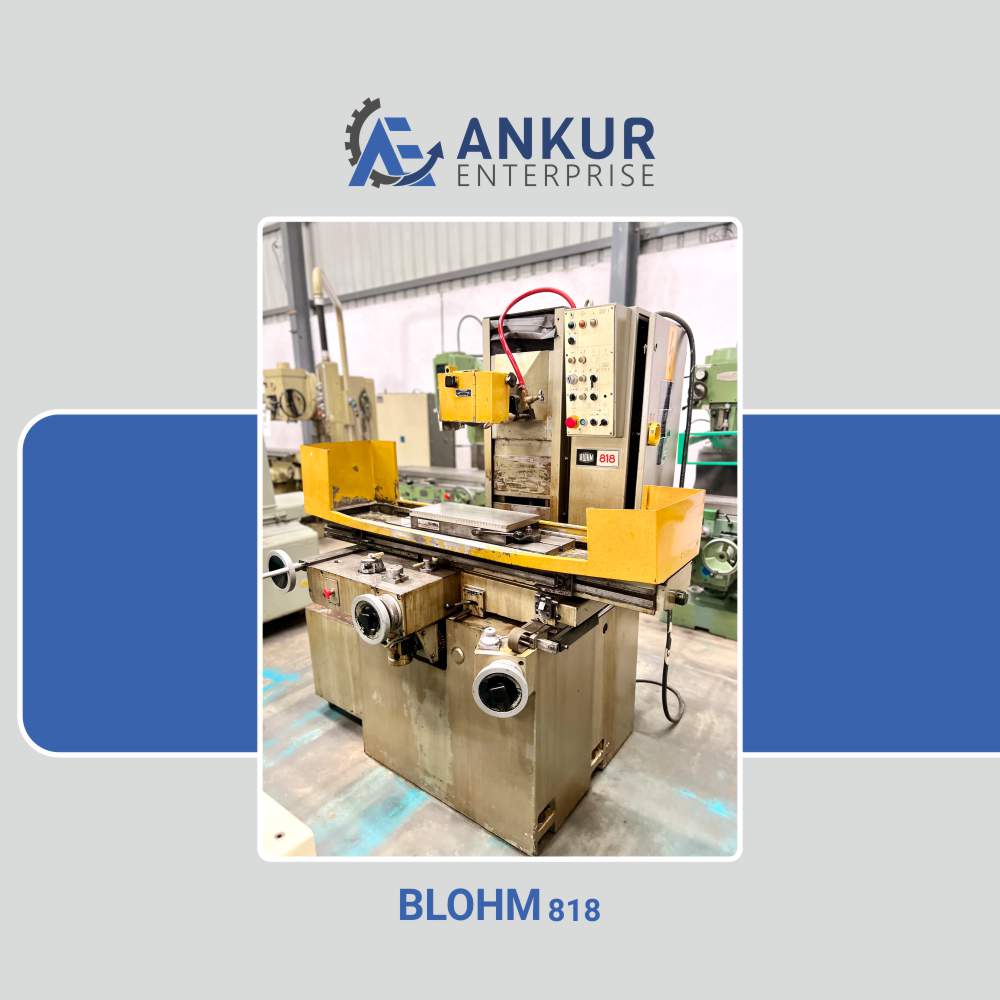 Ankur Enterprise Machinery Used Surface Grinder BLOHM 818