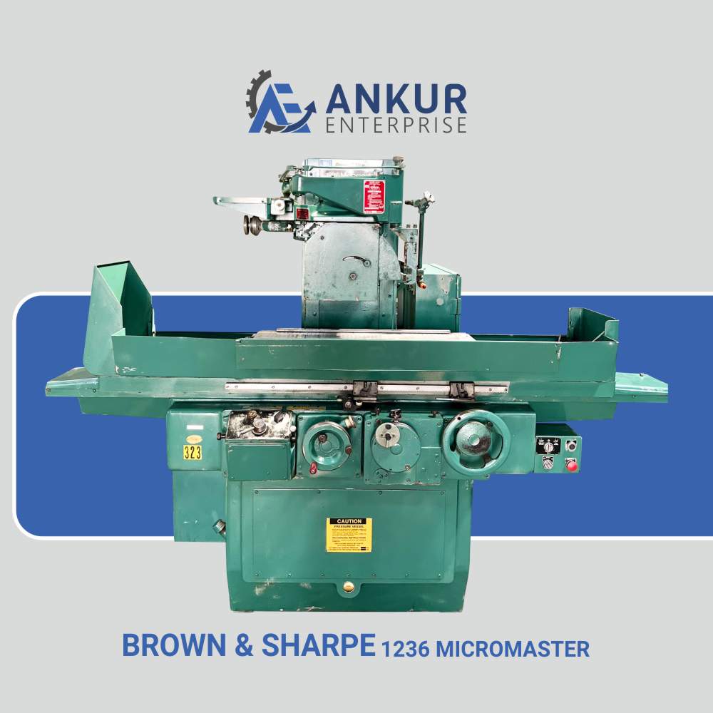 Ankur Enterprise Machinery Used Surface Grinder Brown-&-Sharpe-1236-MICROMASTER