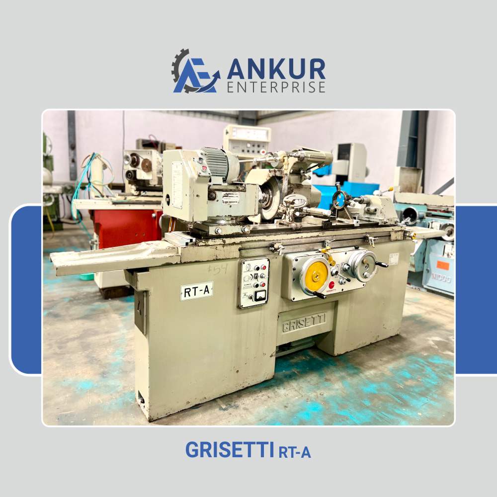 Ankur Enterprise Machinery Used Cylindrical Grinder Grisetti-RT-A