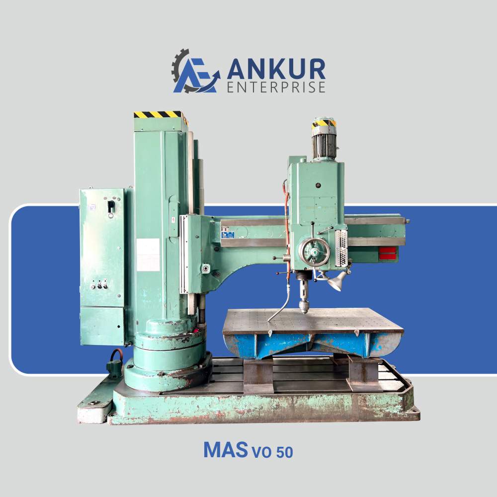 Ankur Enterprise Machinery Used Radial Arm Drill MAS-VO-50