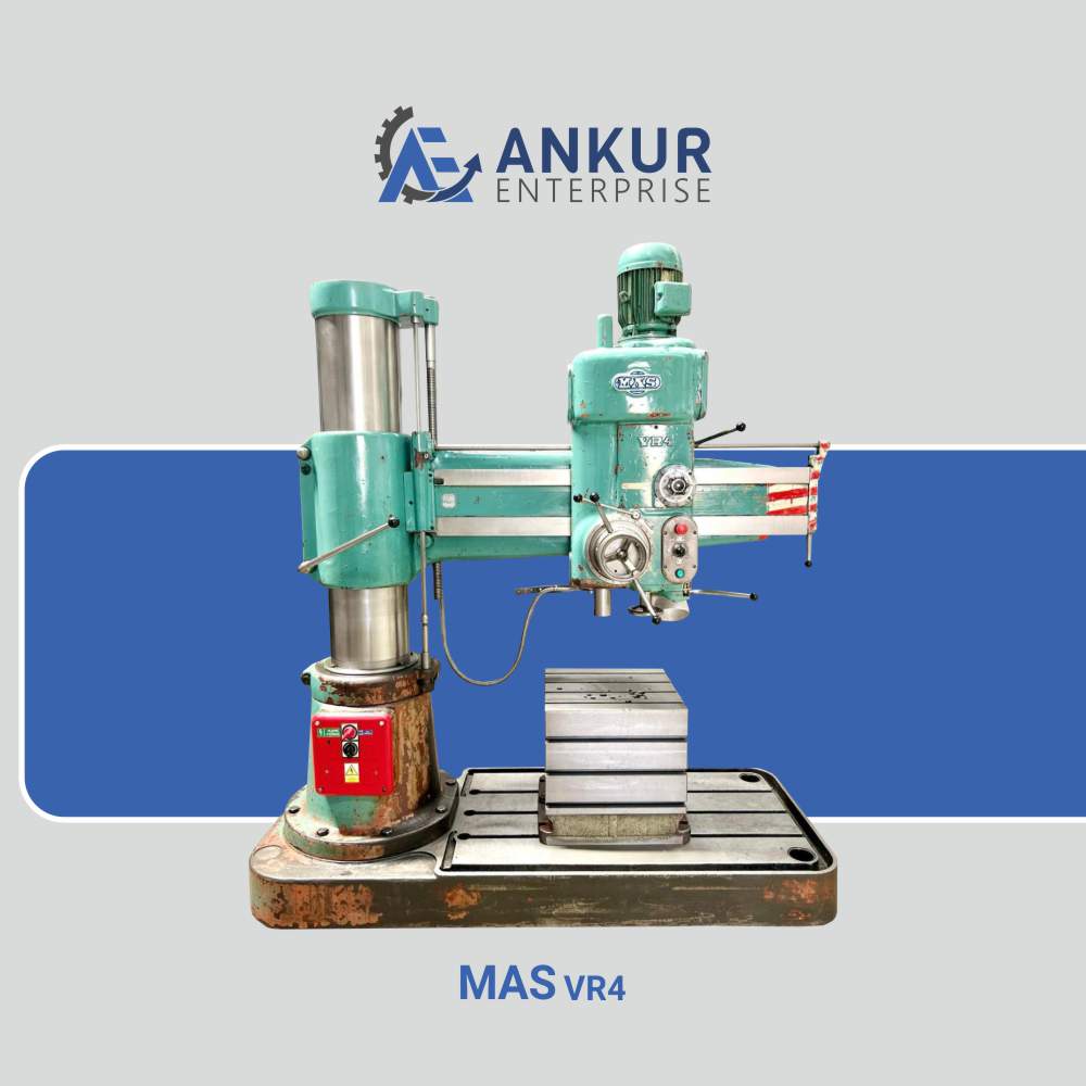 Ankur Enterprise Machinery Used Radial Arm Drill MAS-VR4