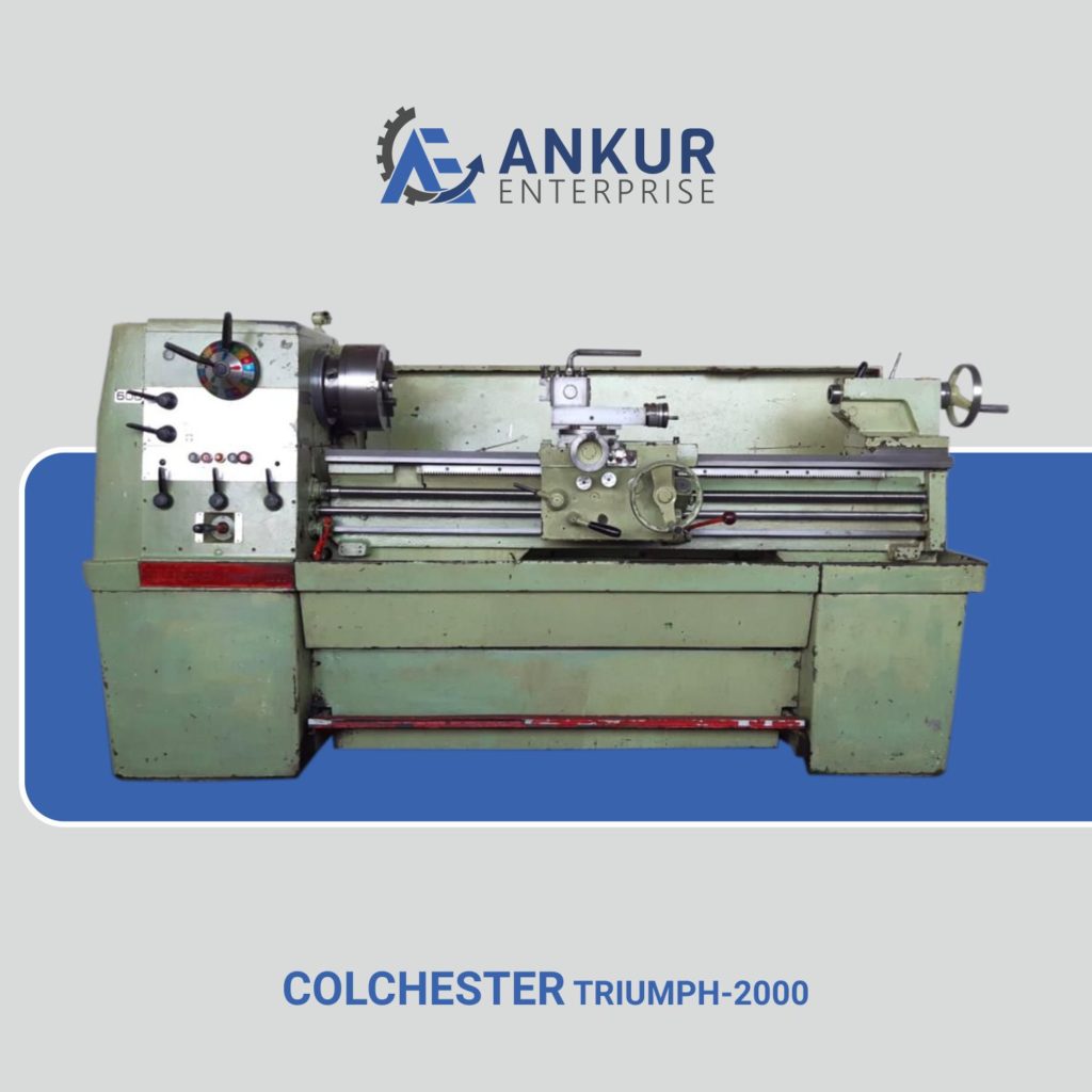 Ankur Enterprise Machinery Used Lathe Machine COLCHESTER-TRIUMPH---2000-1200X190-MM-00