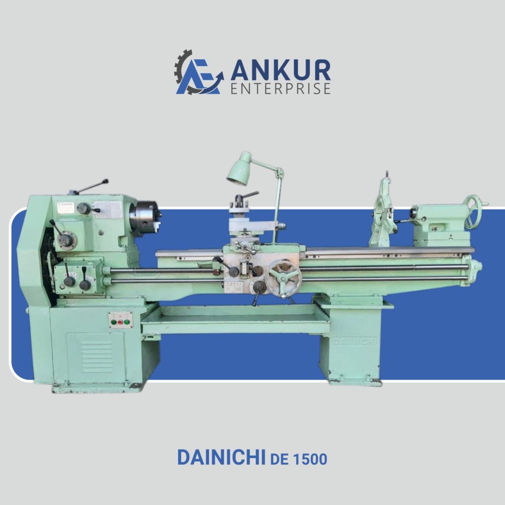 Ankur Enterprise Machinery Used Lathe Machine DAINICHI-DE-1500