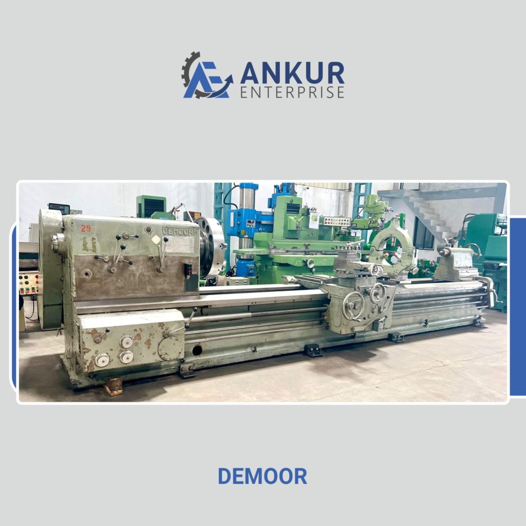 Ankur Enterprise Machinery Used Lathe Machine DEMOOR