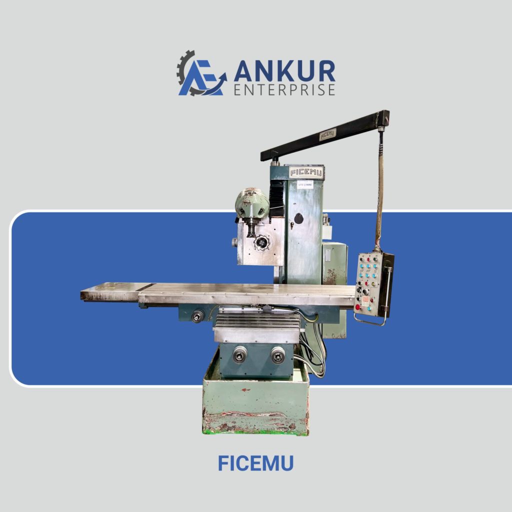 Ankur Enterprise Machinery Used Milling Machine FICEMU