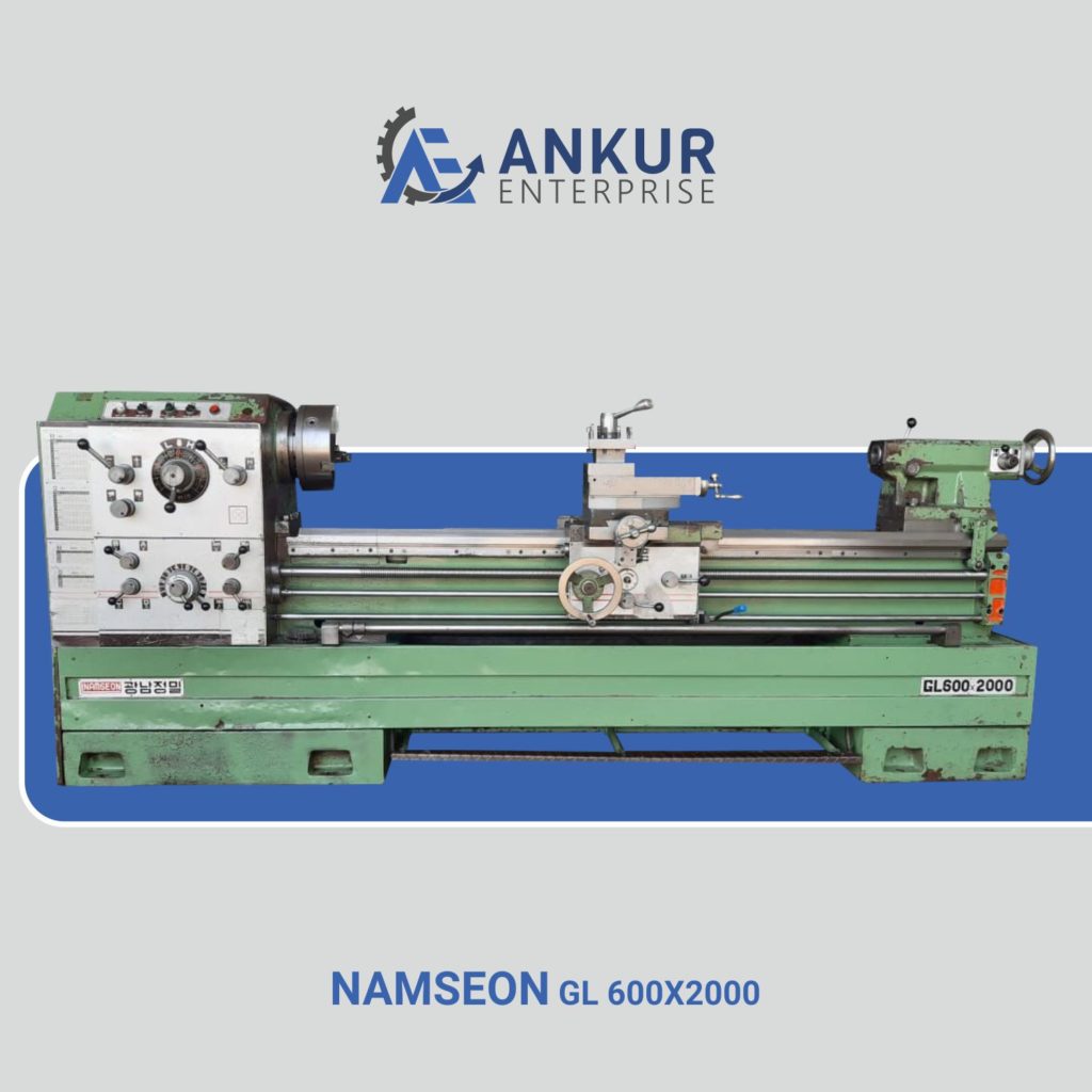 Ankur Enterprise Machinery Used Lathe Machine NAMSEON-GL-600X2000