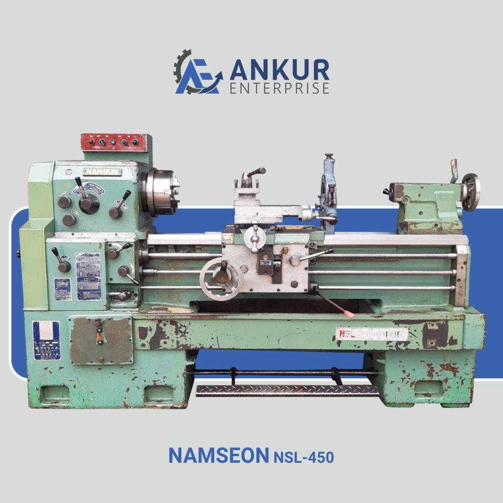 Ankur Enterprise Machinery Used Lathe Machine NAMSEON-NSL-450