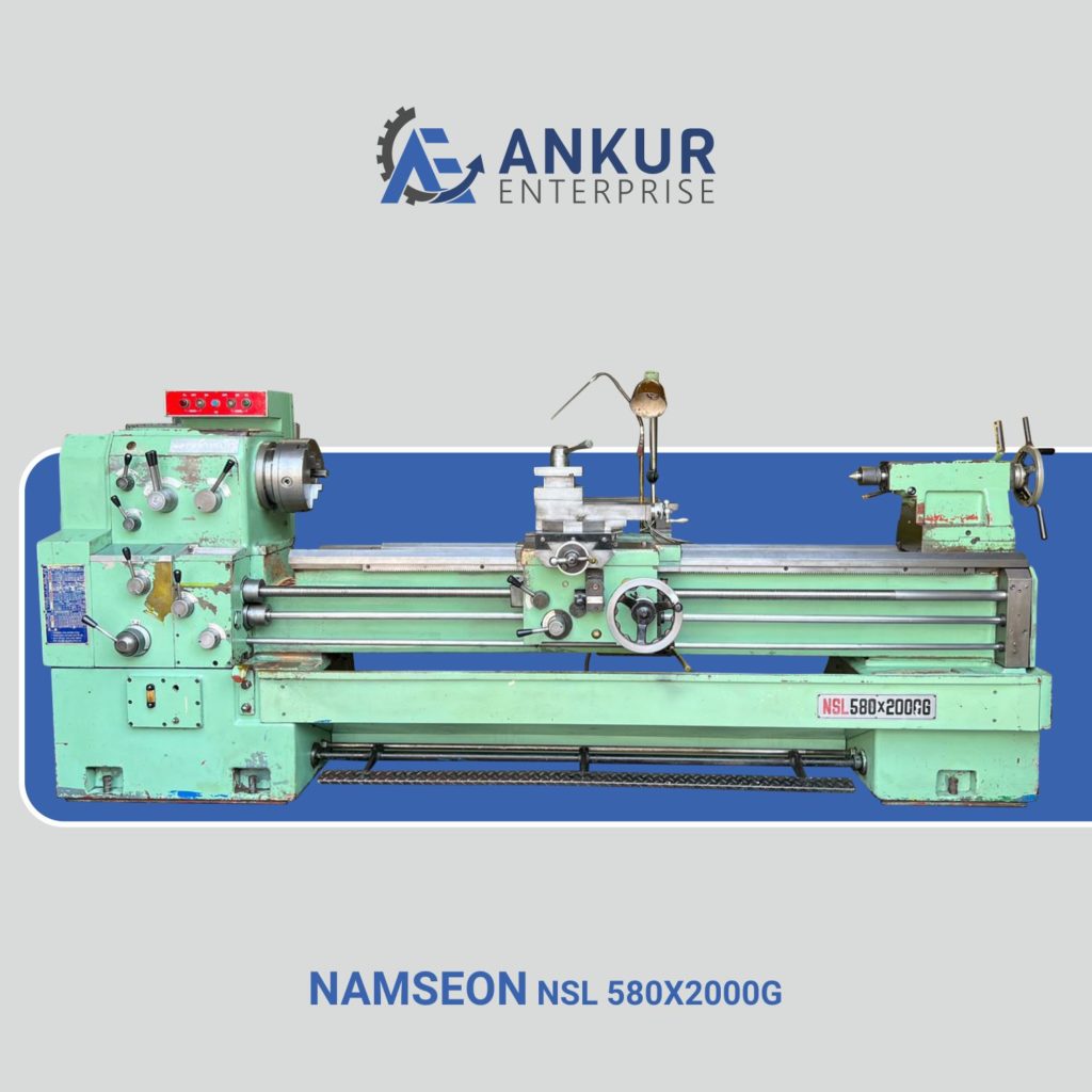 Ankur Enterprise Machinery Used Lathe Machine NAMSEON-NSL