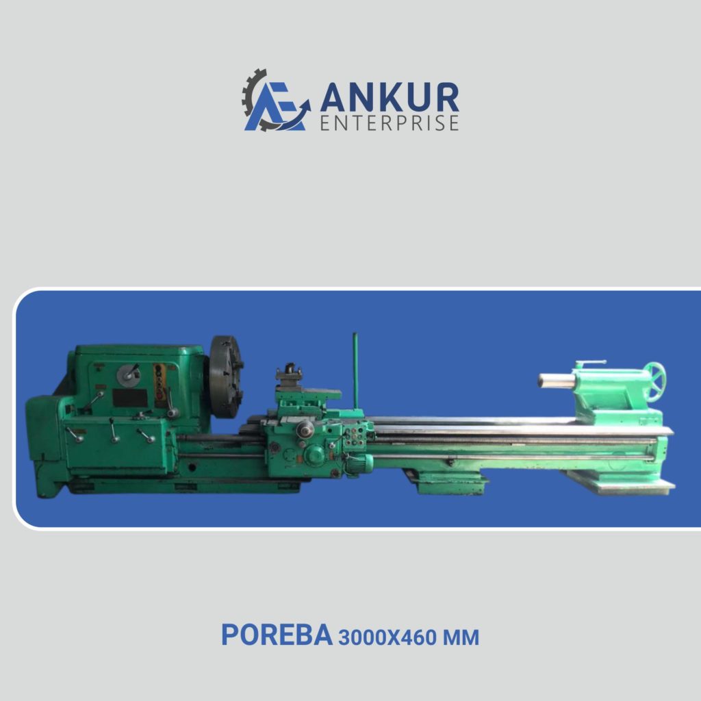 Ankur Enterprise Machinery Used Lathe Machine POREBA