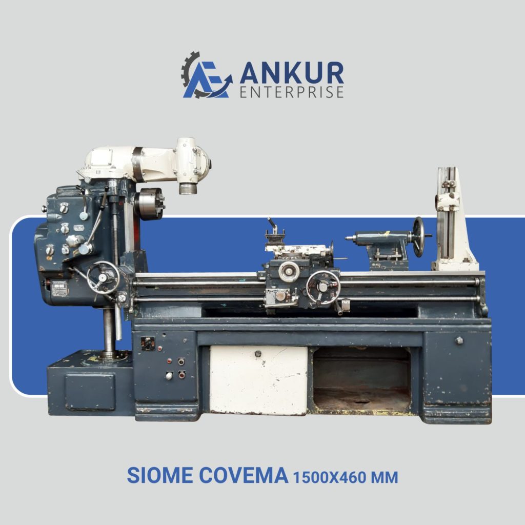 Ankur Enterprise Machinery Used Lathe Machine SIOME-COVEMA