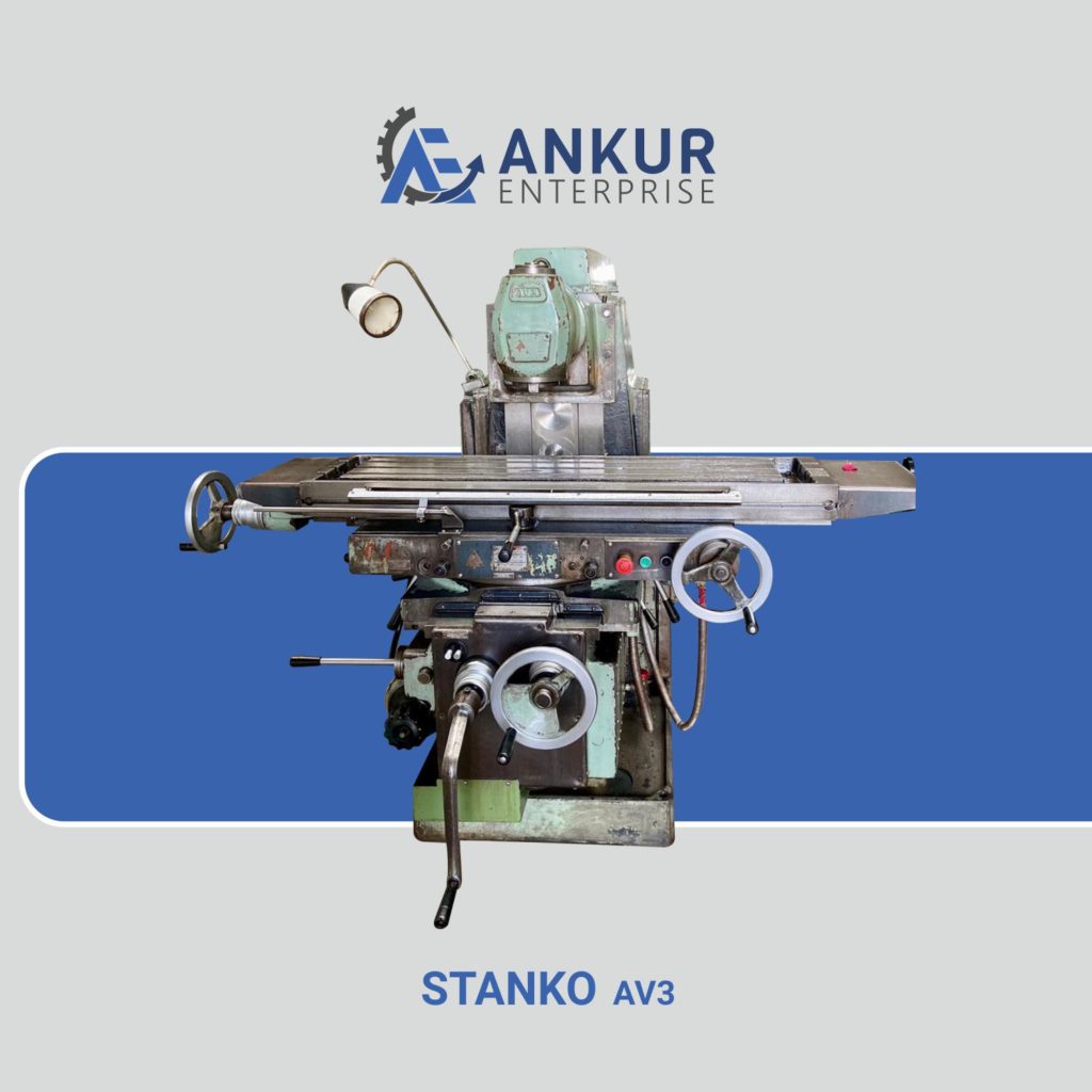 Ankur Enterprise Machinery Used Milling Machine STANKO-AV3