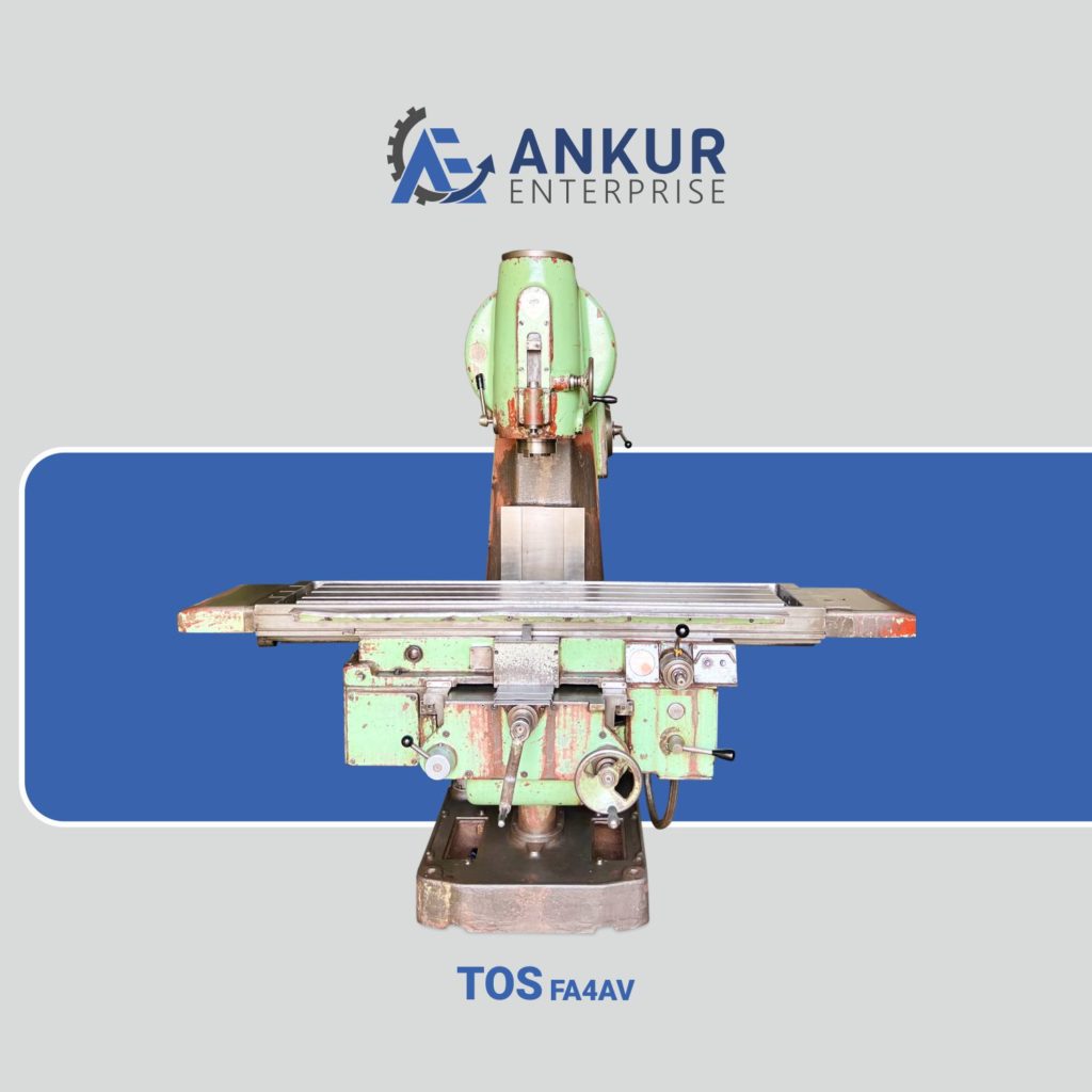 Ankur Enterprise Machinery Used Milling Machine TOS-FA4AV