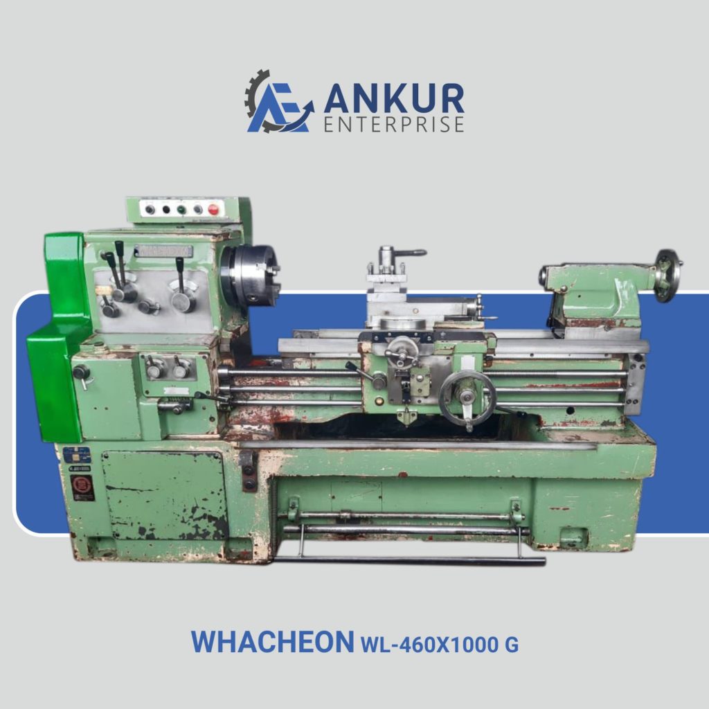 Ankur Enterprise Machinery Used Lathe Machine WHACHEON