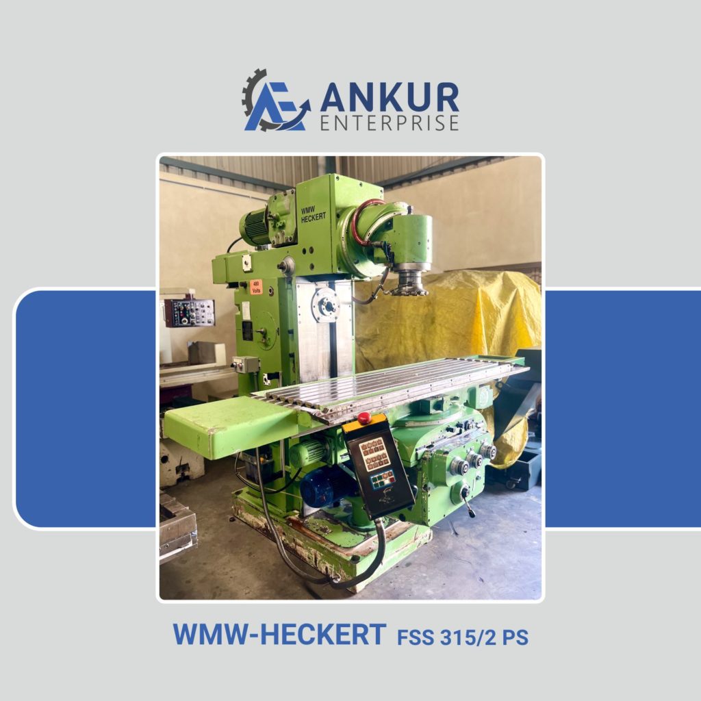 Ankur Enterprise Machinery Used Milling Machine WMW-HECKERT