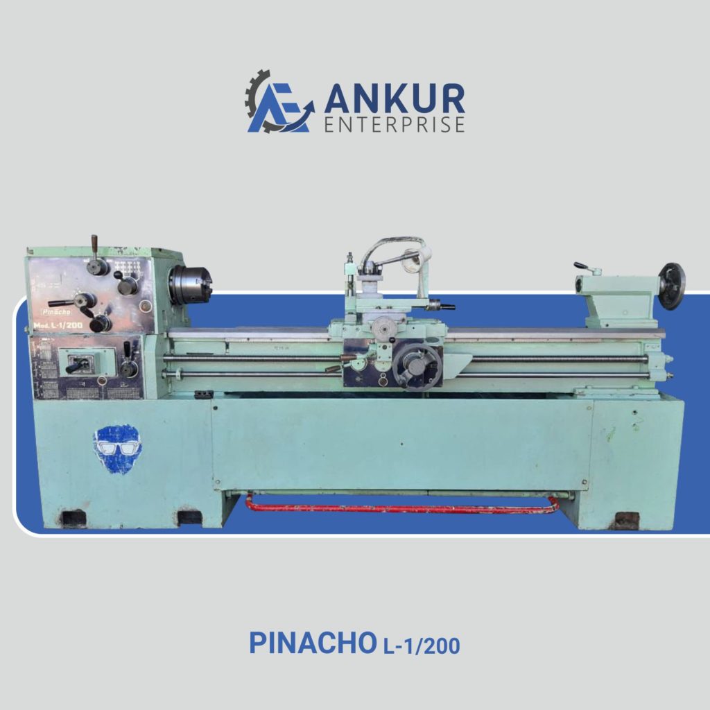 Ankur Enterprise Machinery Used Lathe Machine PINACHO