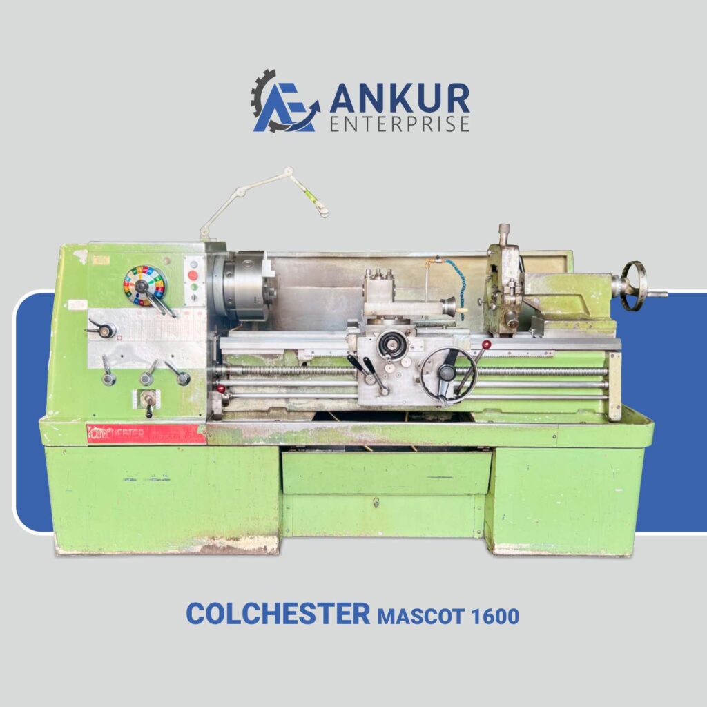 Ankur Enterprise Machinery Used Lathe Machine Colchester Mascot 1600