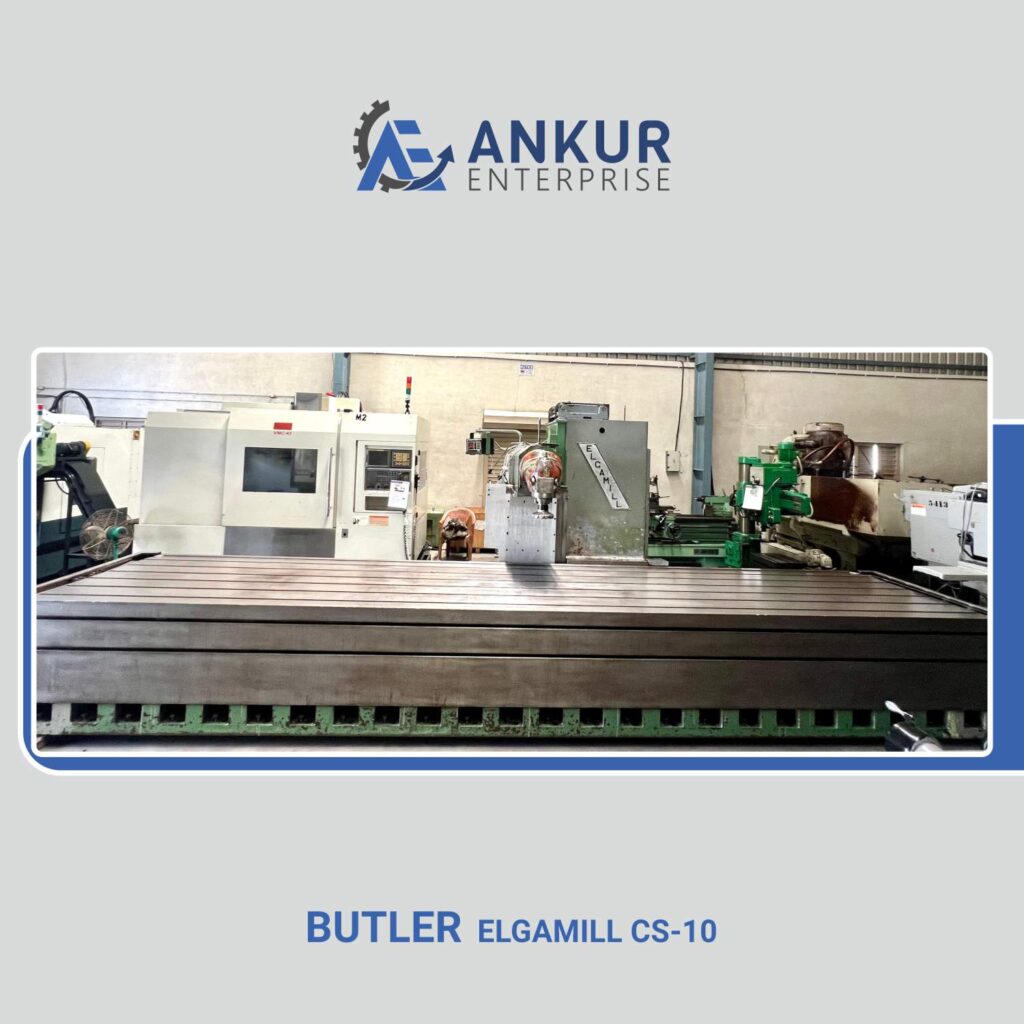 Ankur Enterprise Machinery Used Milling Machine Butler