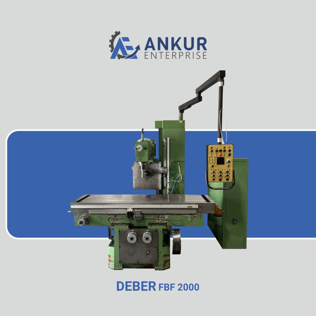 Ankur Enterprise Machinery Used Milling Machine Deber FBF 2000